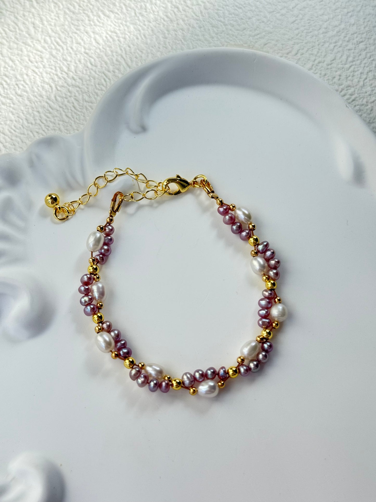 Lavender Dreams Freshwater Pearl Bracelet