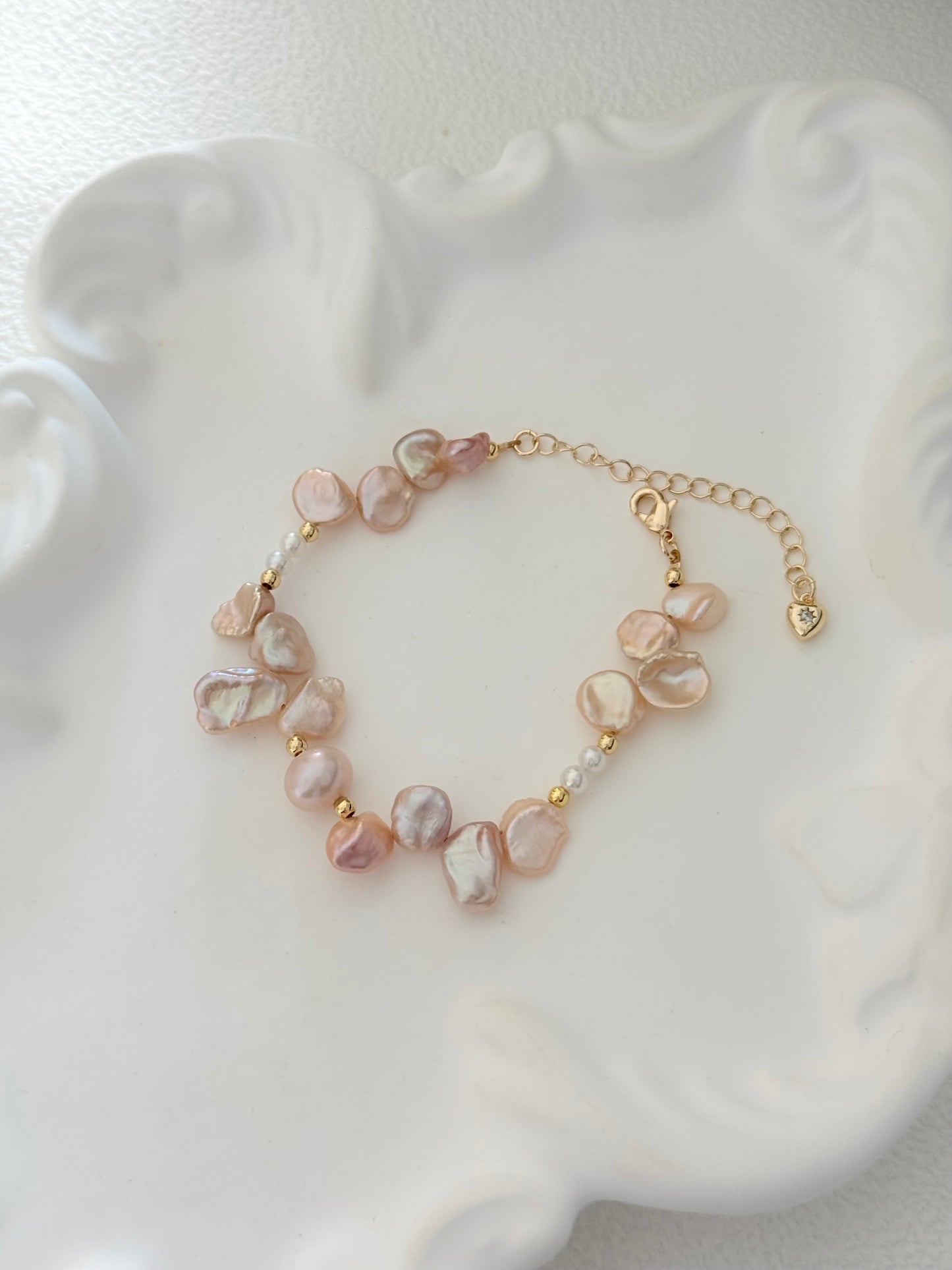 Blush Petal Pearl Set