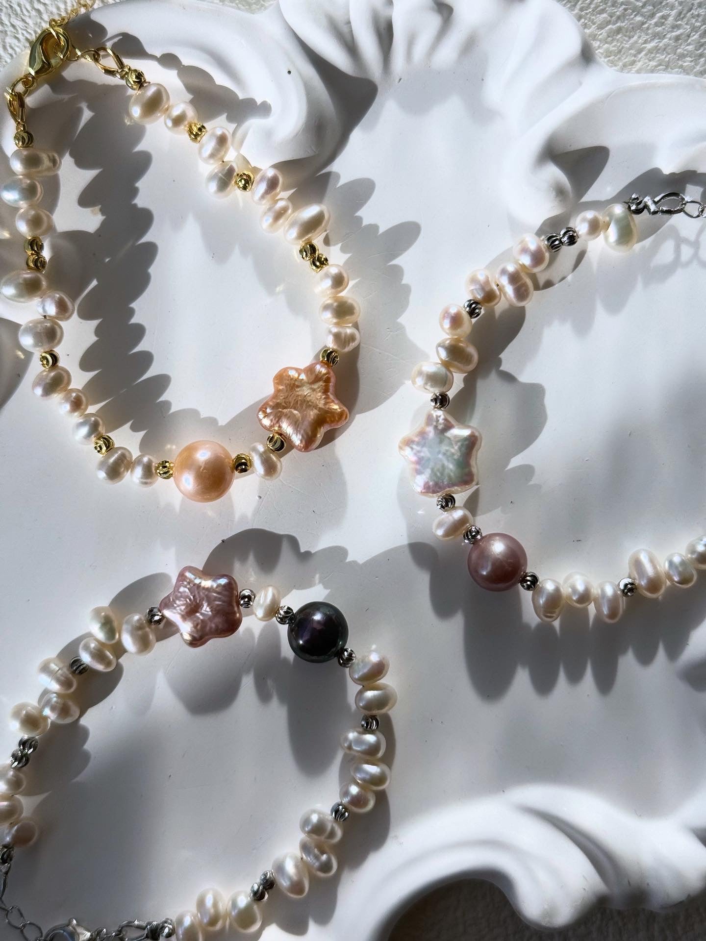 Starlight Pearl Bracelets