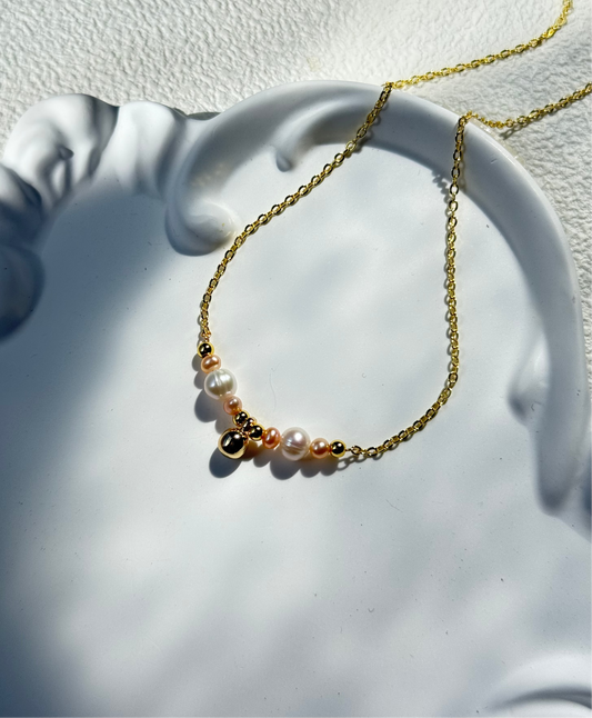 Gradient Freshwater Pearl Necklace