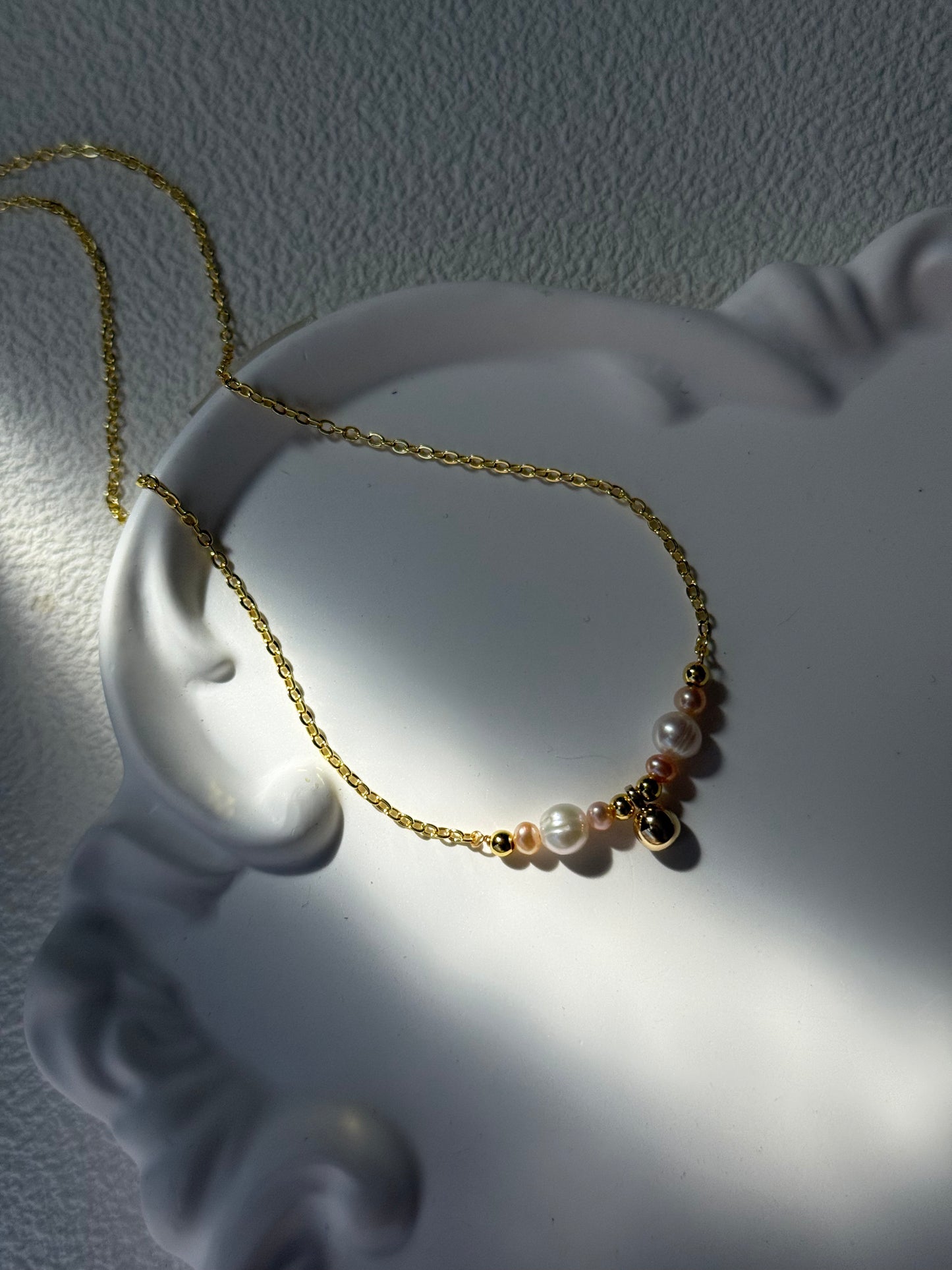 Gradient Freshwater Pearl Necklace