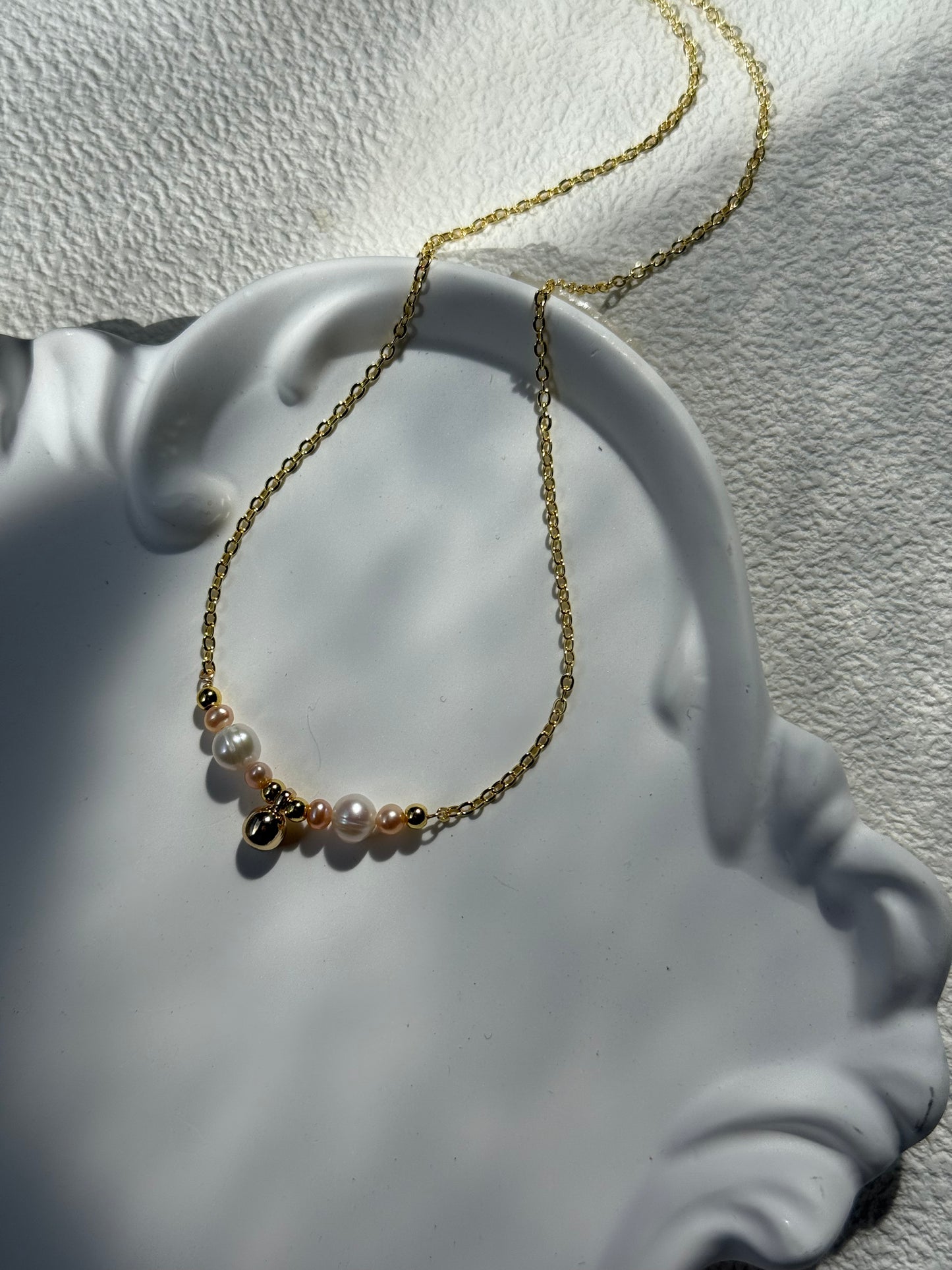 Gradient Freshwater Pearl Necklace