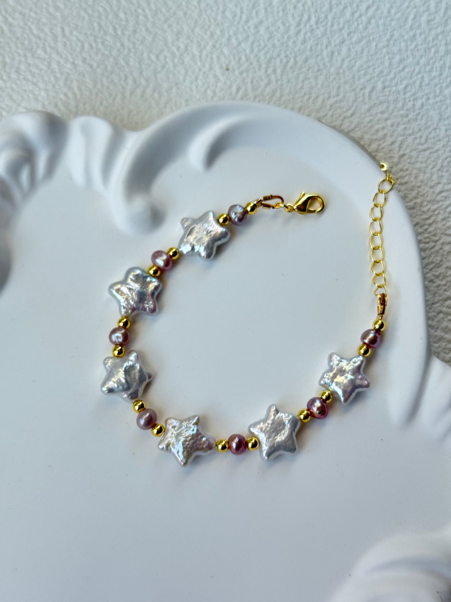 Starry Pearl Dreams Bracelet