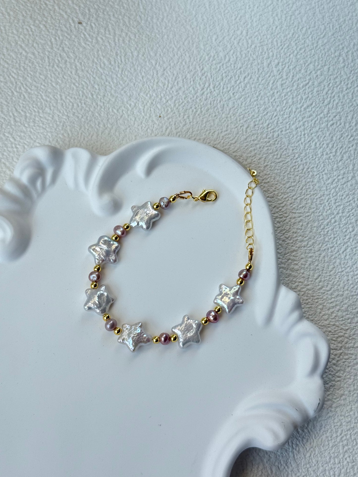 Starry Pearl Dreams Bracelet