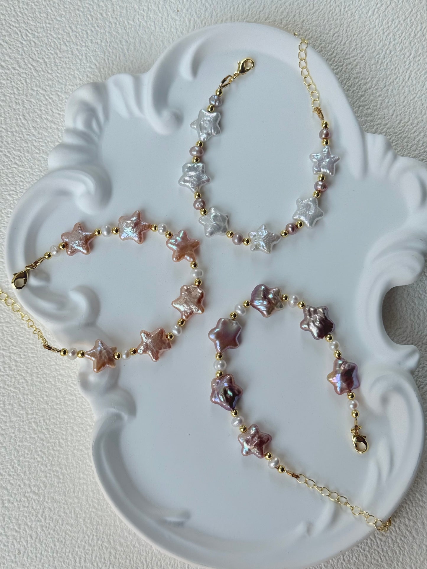 Starry Pearl Dreams Bracelet