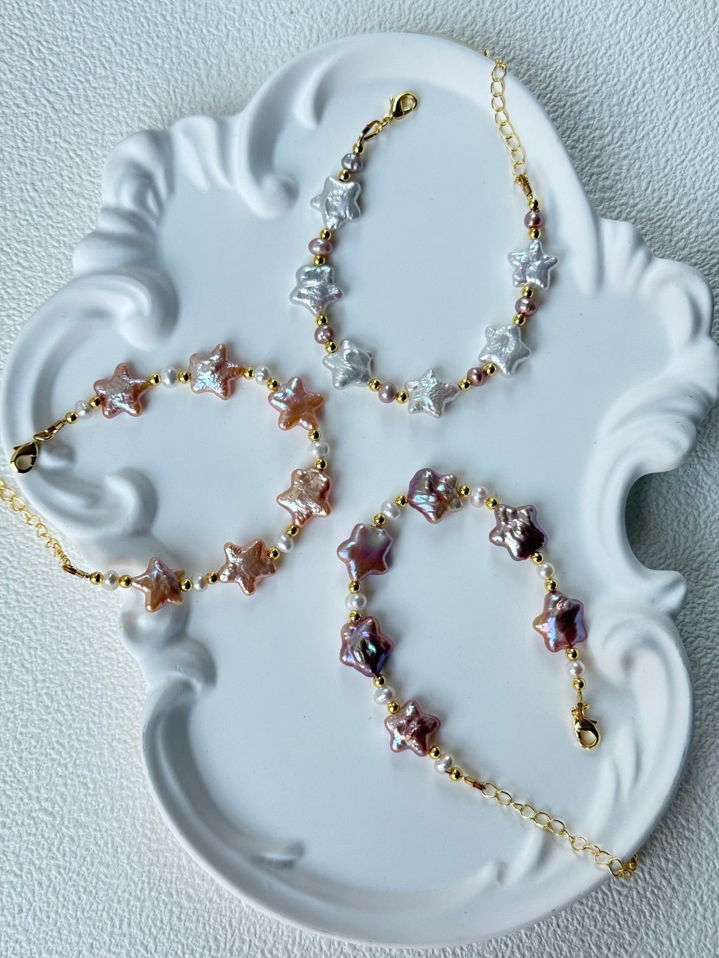 Starry Pearl Dreams Bracelet