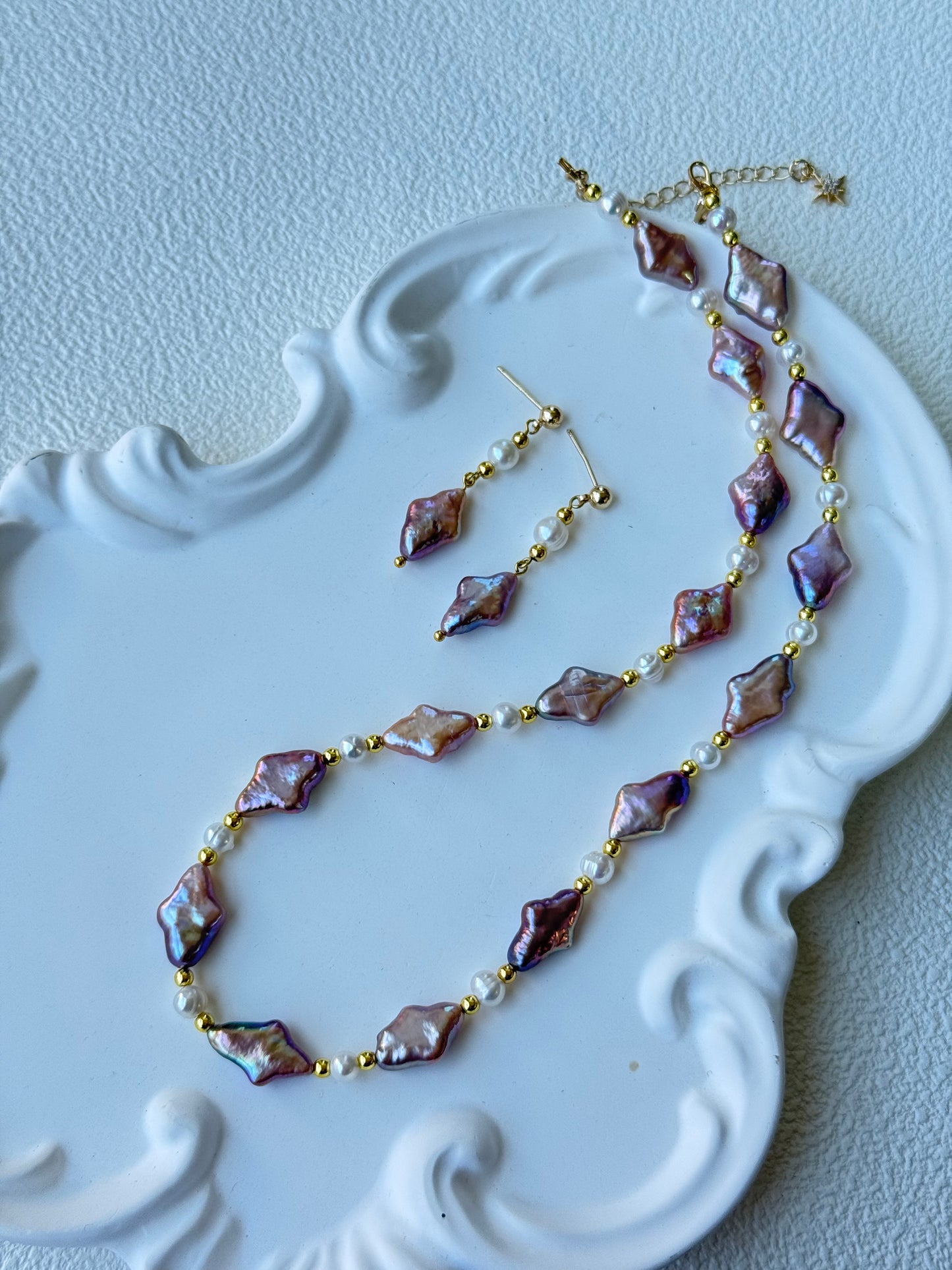 Starlight Cross Set Necklace