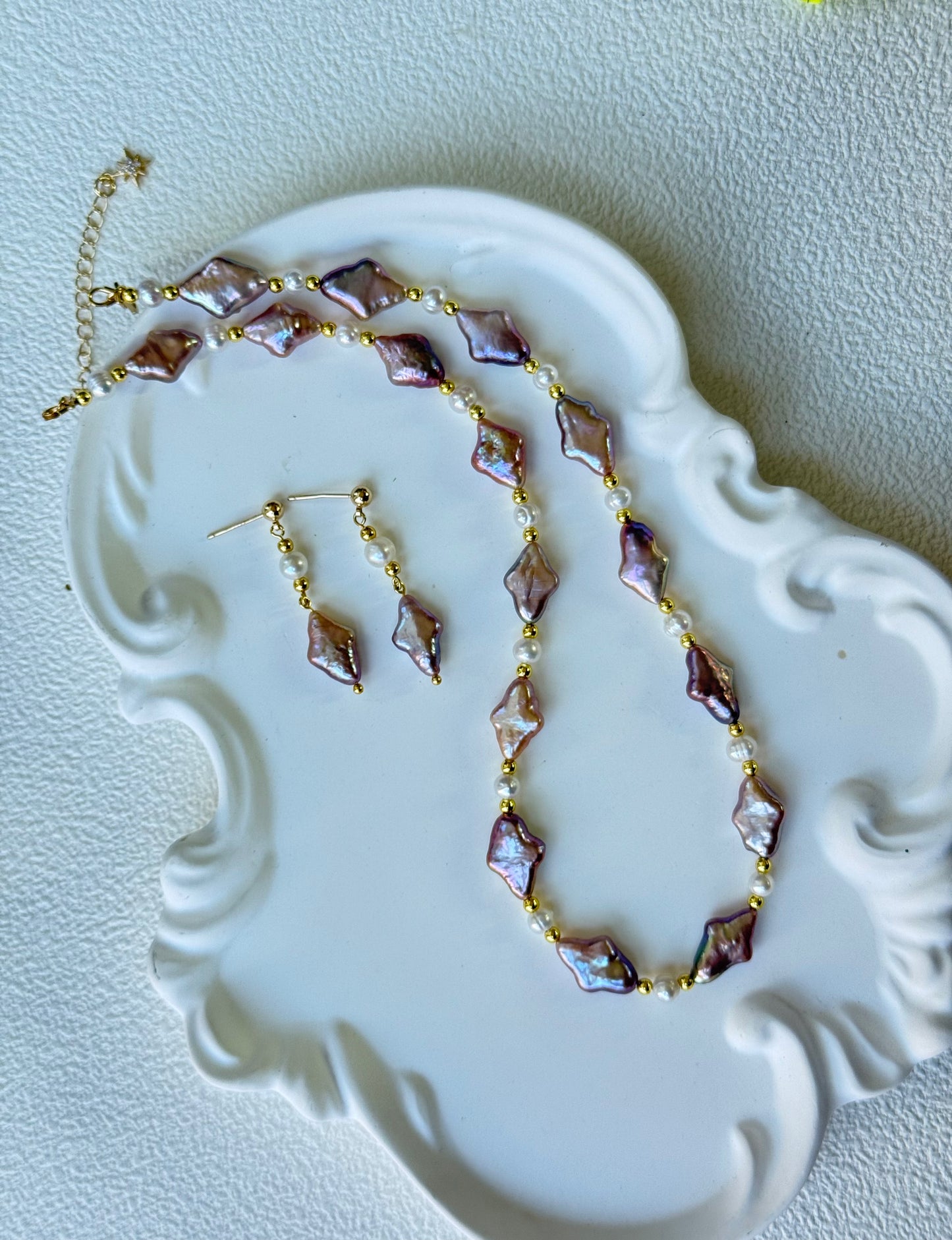 Starlight Cross Set Necklace