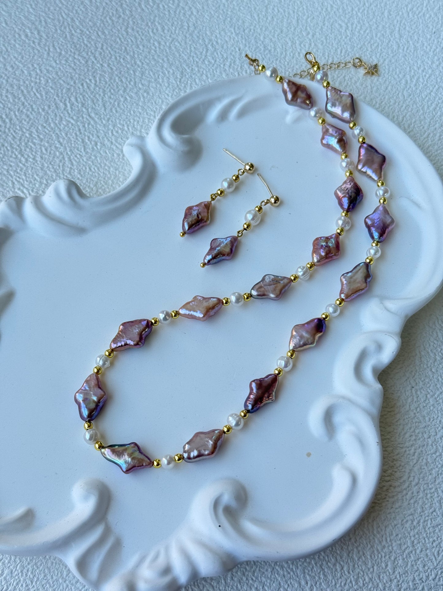 Starlight Cross Set Necklace