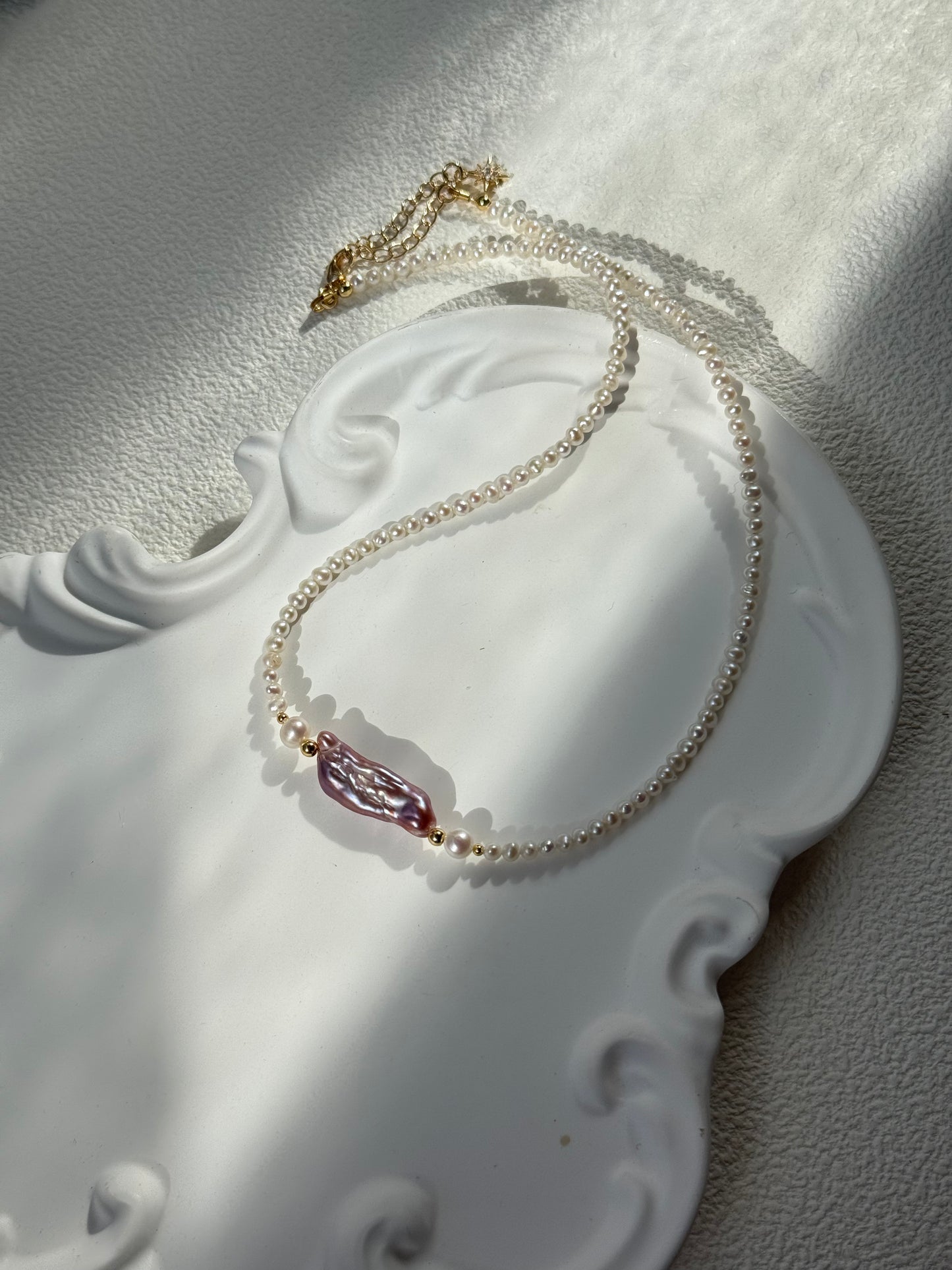 Violet Whisper Choker