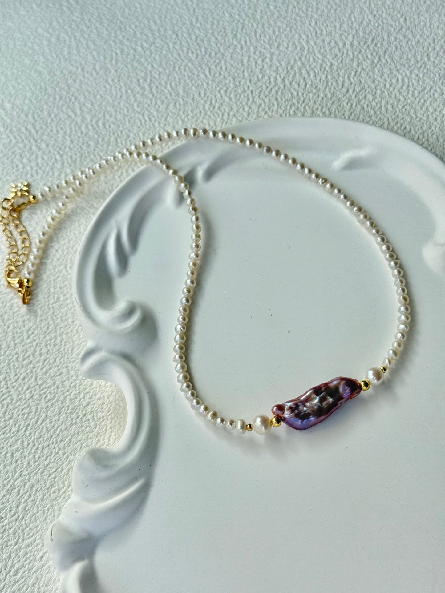 Violet Whisper Choker