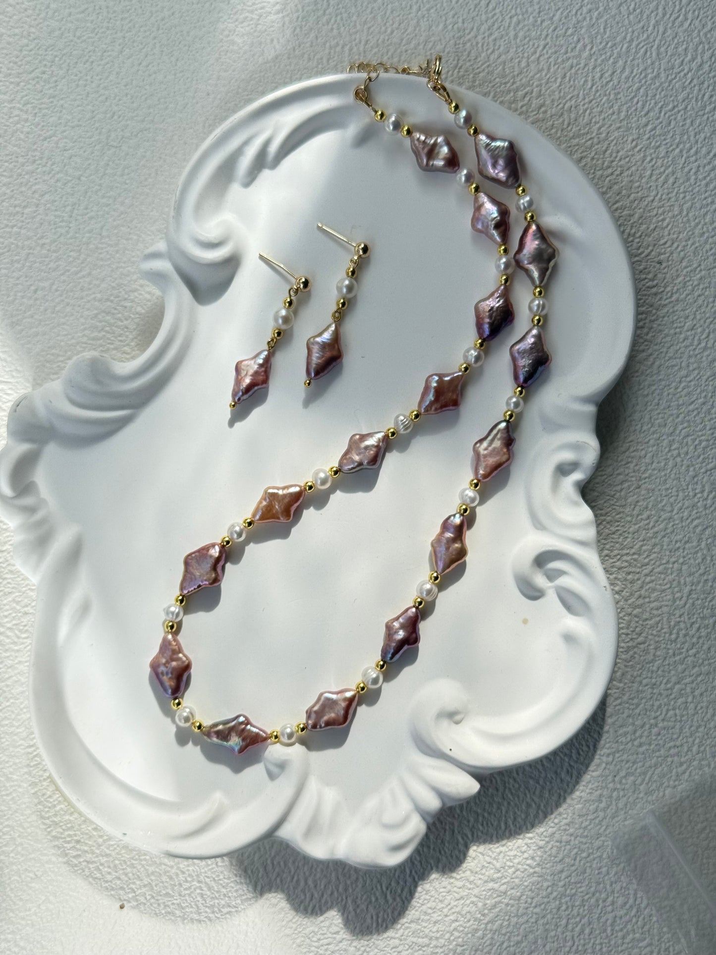 Starlight Cross Set Necklace