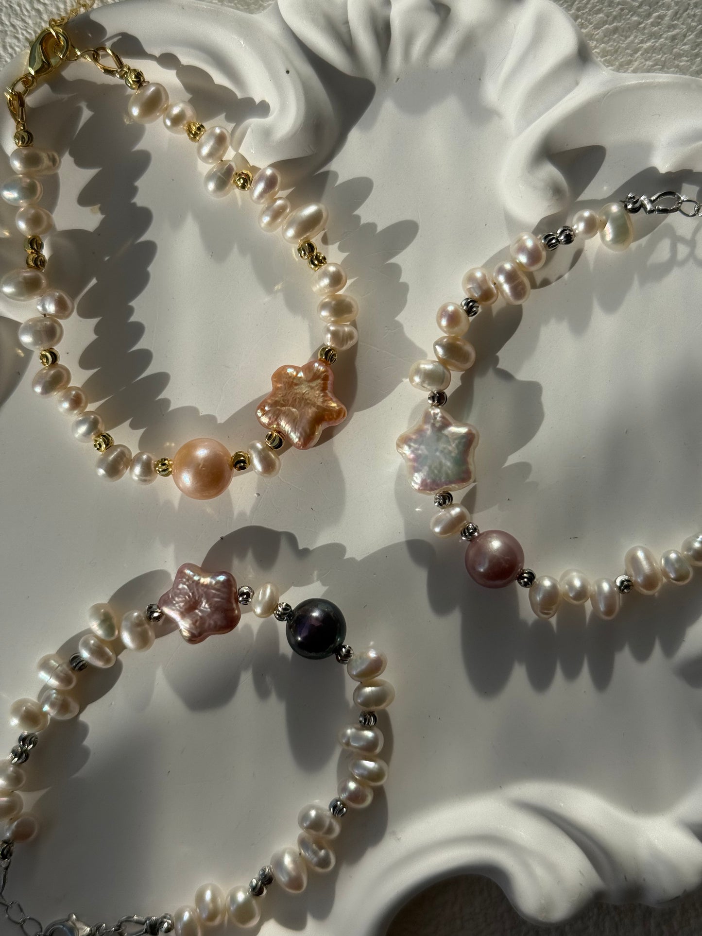 Starlight Pearl Bracelets