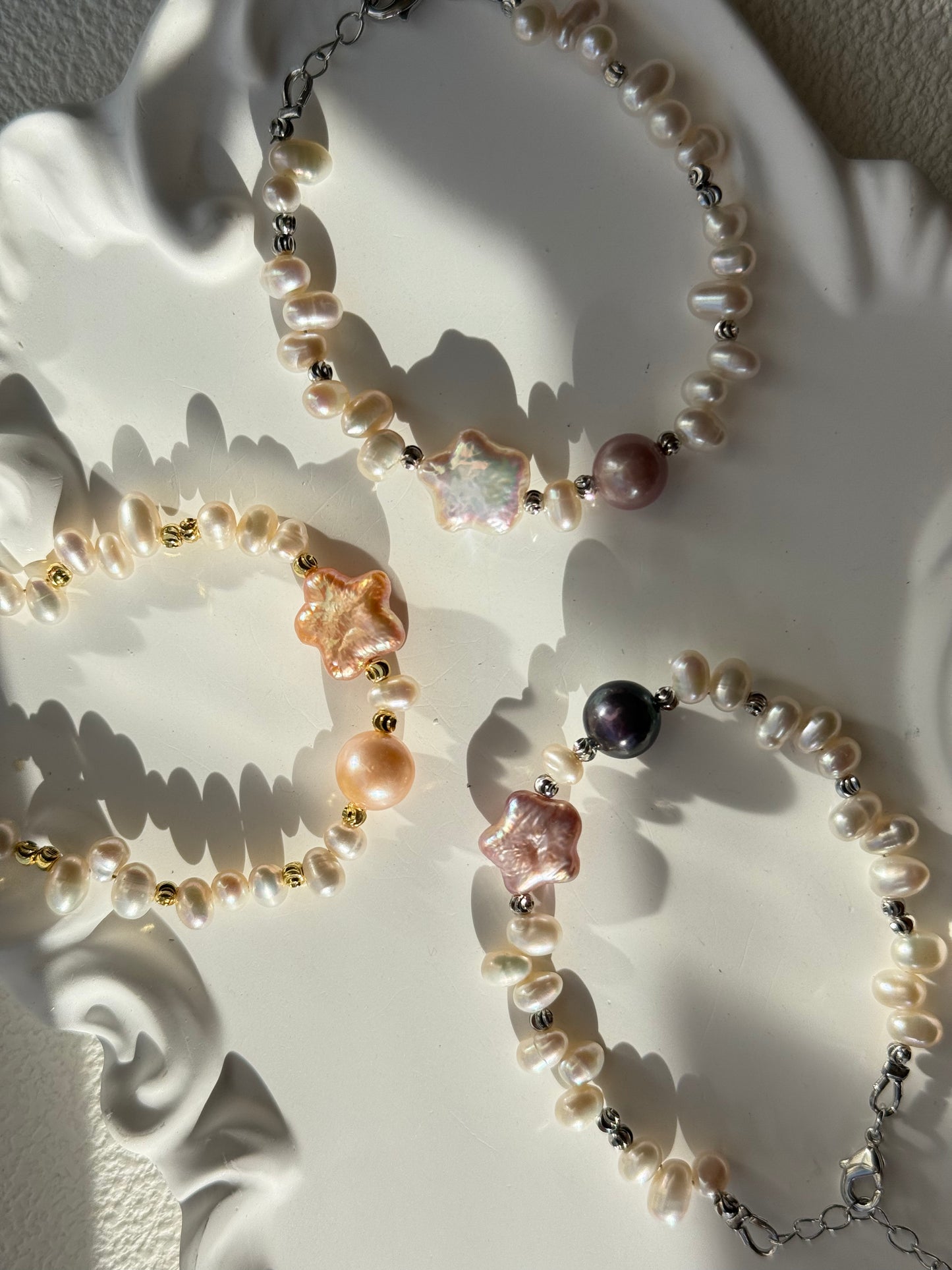 Starlight Pearl Bracelets