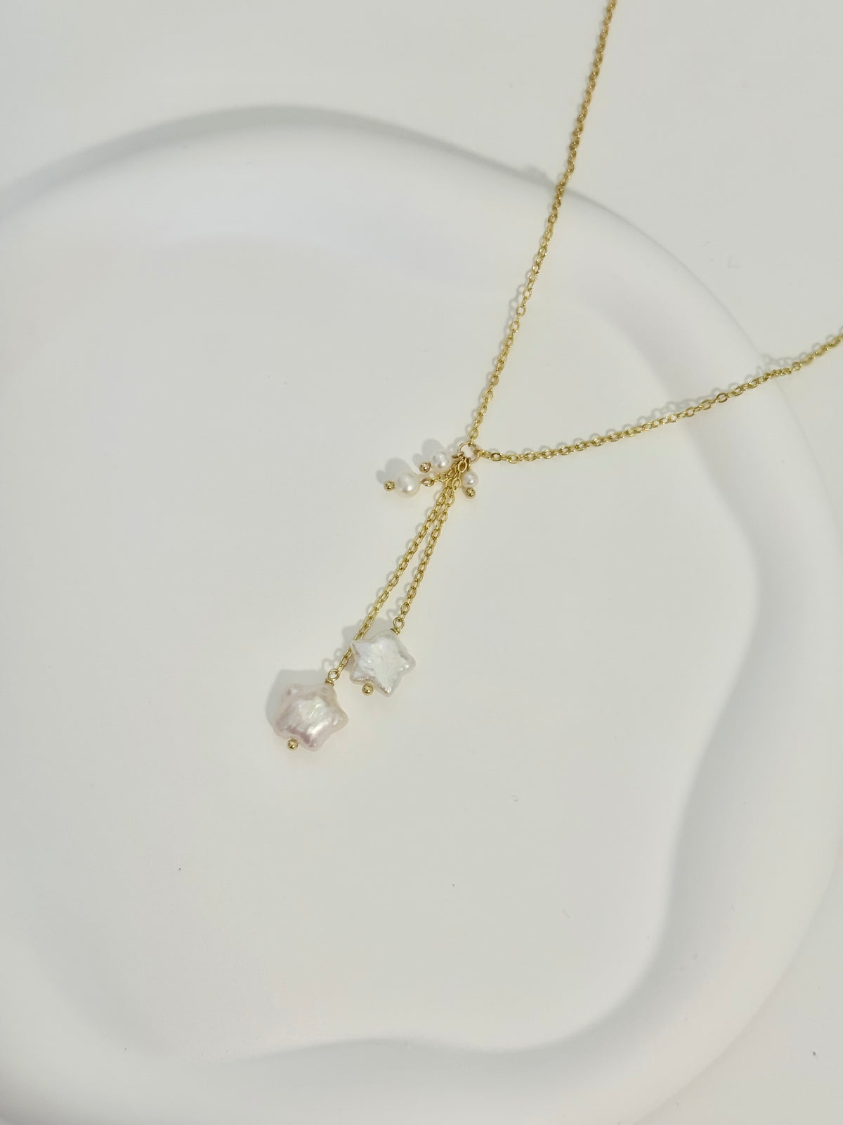 Twin Charm Necklace
