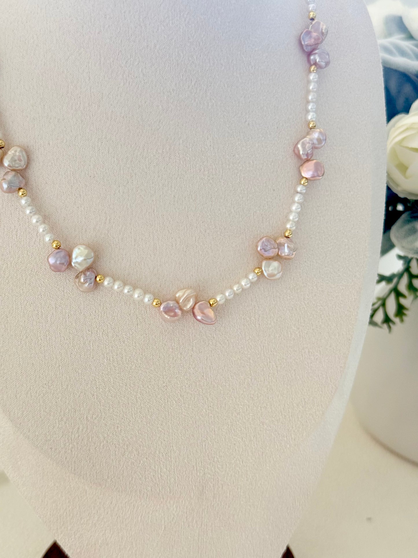 Petal Halo Necklace