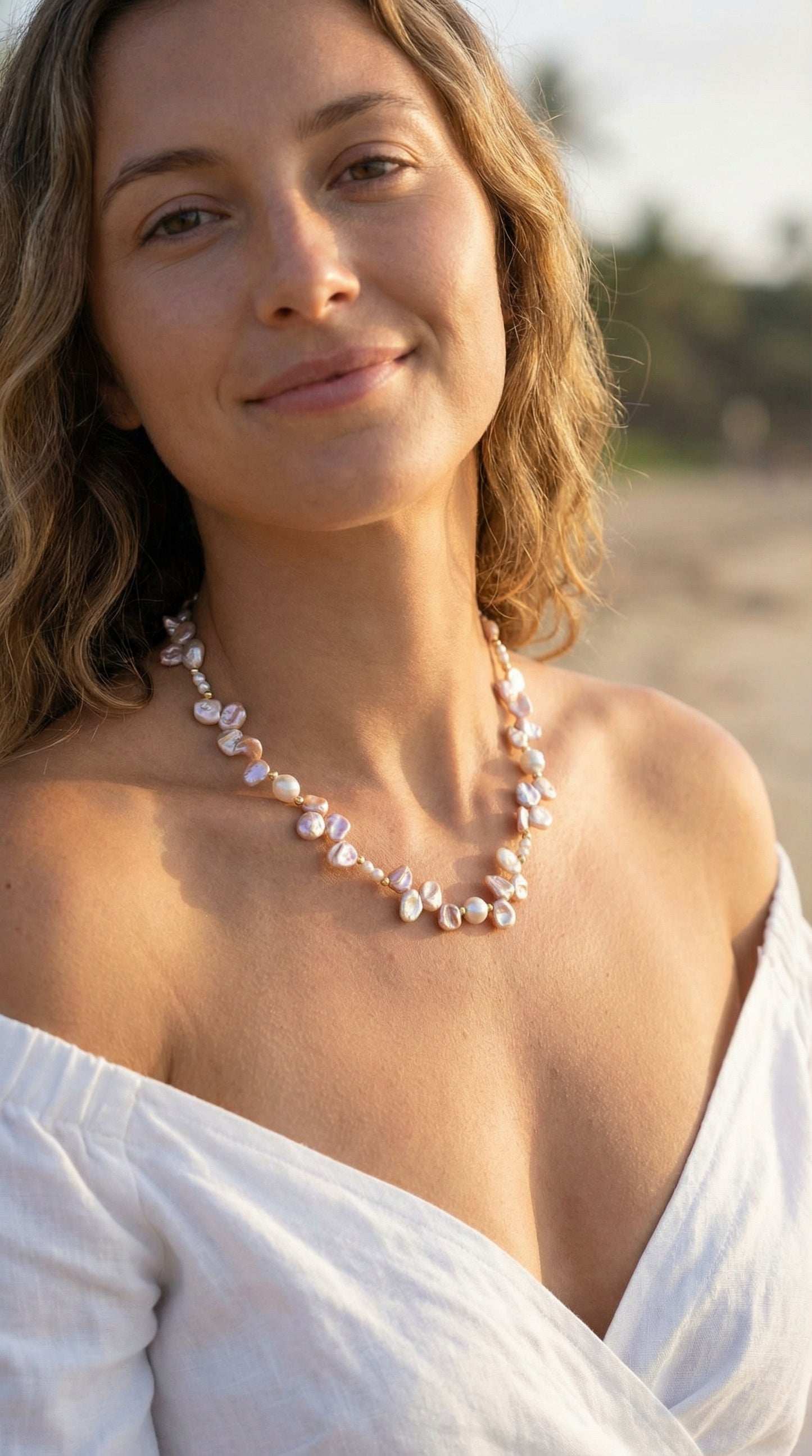 Blush Petal Pearl Set