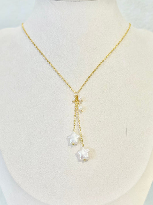 Twin Charm Necklace