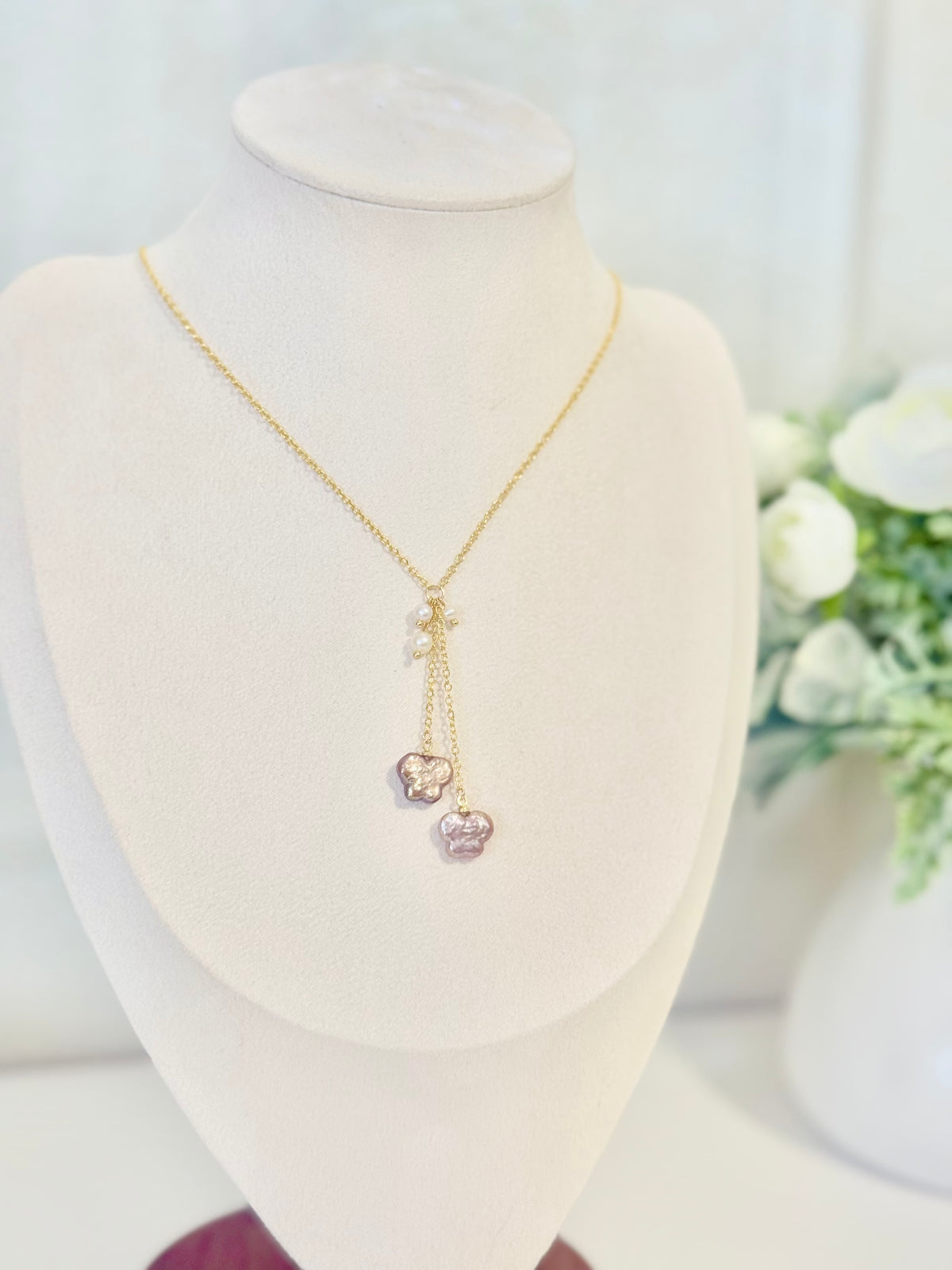 Twin Charm Necklace