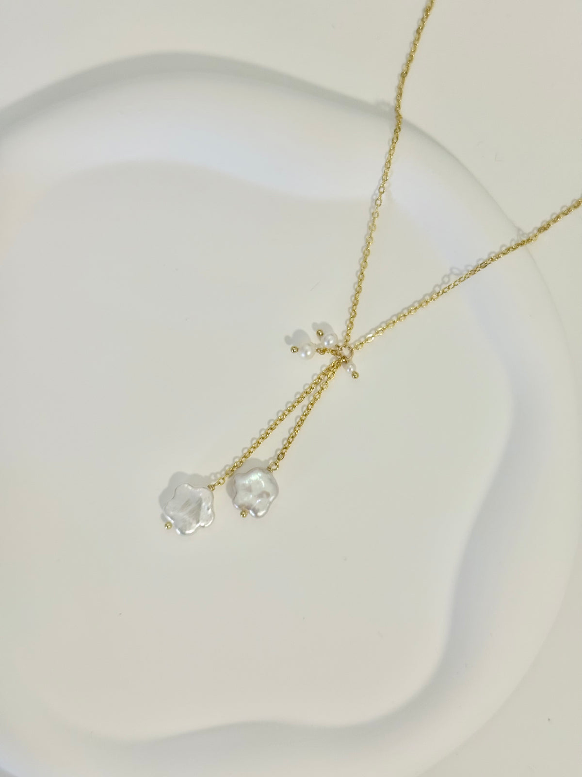 Twin Charm Necklace