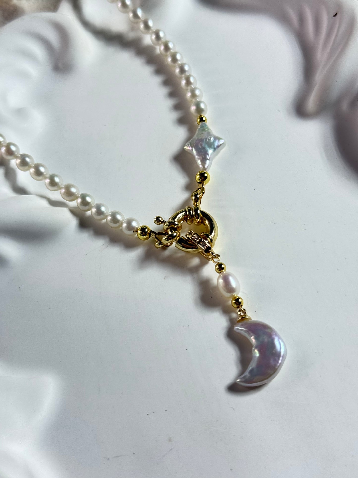 Star & Moon Whisper Necklace