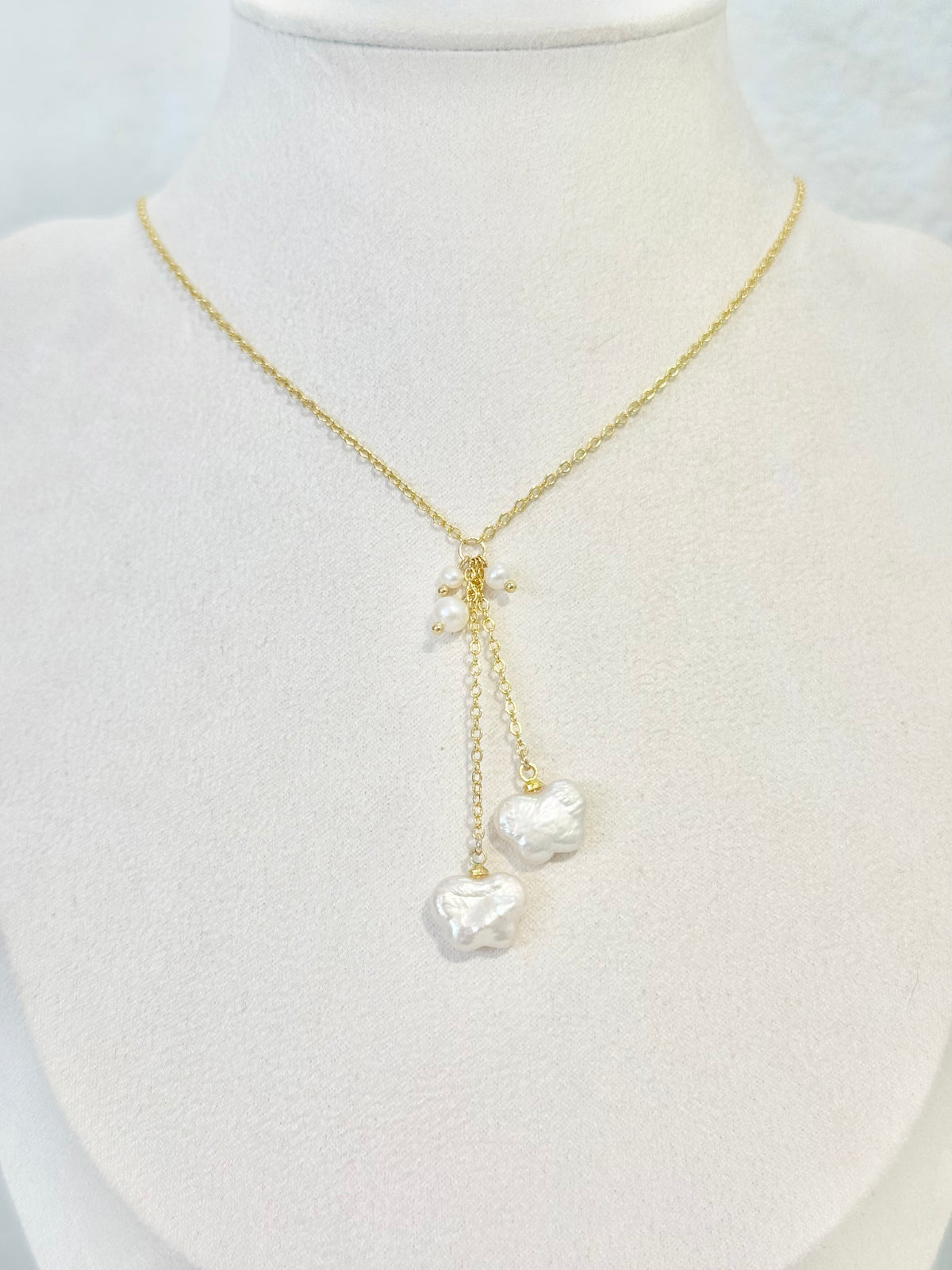 Twin Charm Necklace