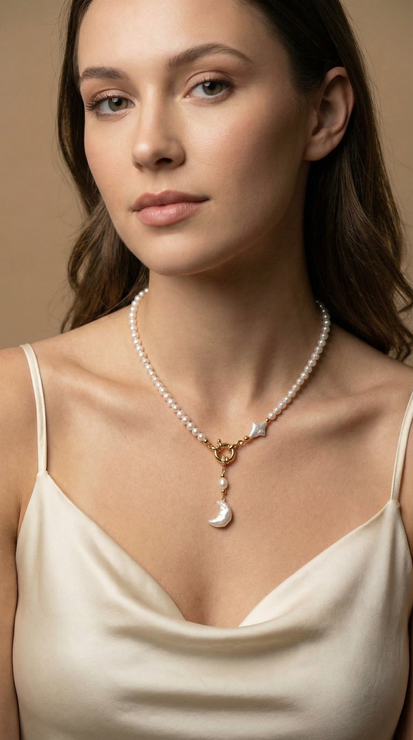 Star & Moon Whisper Necklace