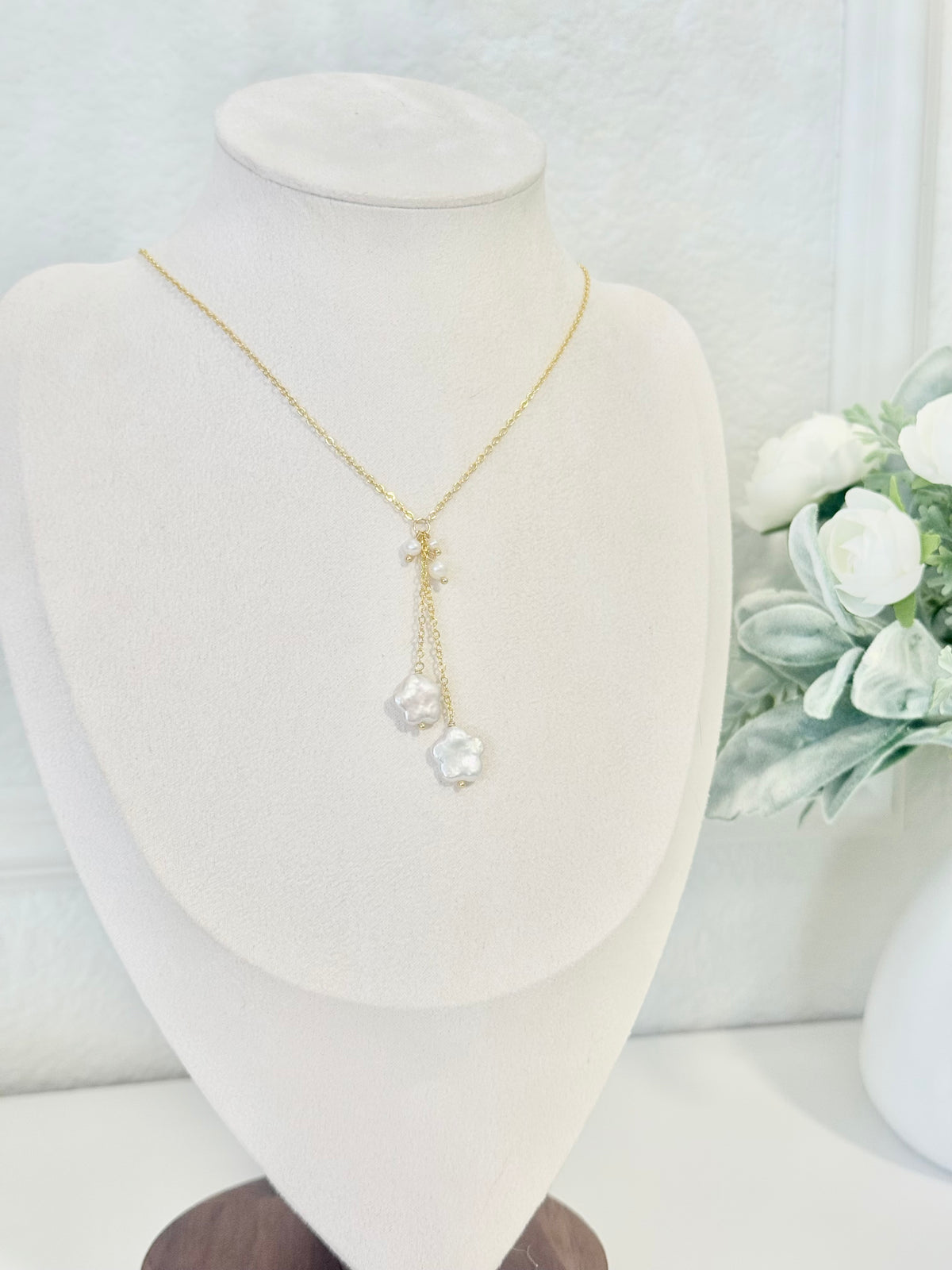 Twin Charm Necklace