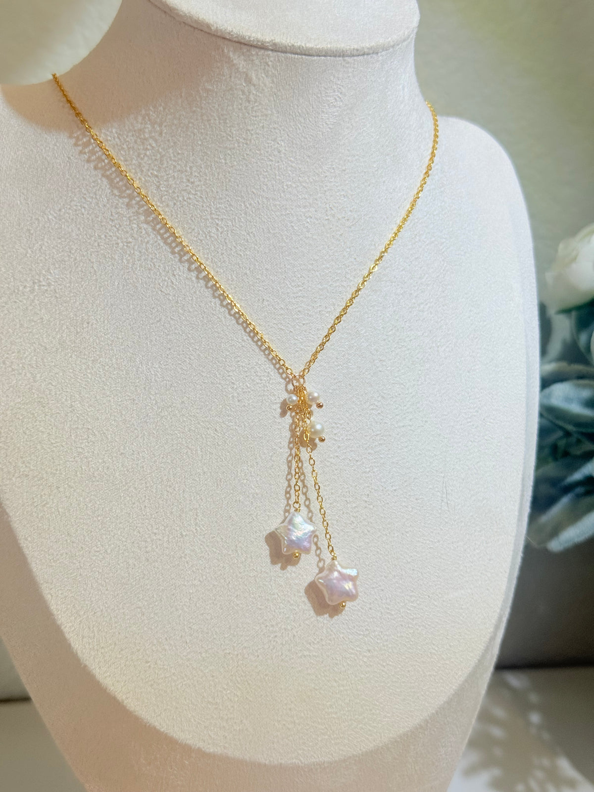 Twin Charm Necklace
