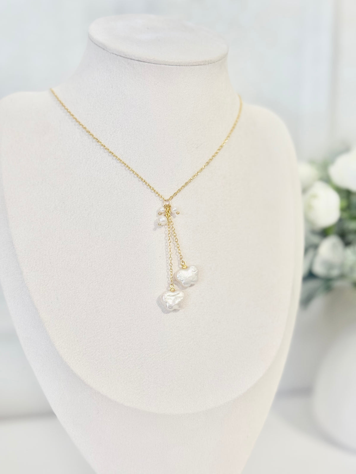 Twin Charm Necklace