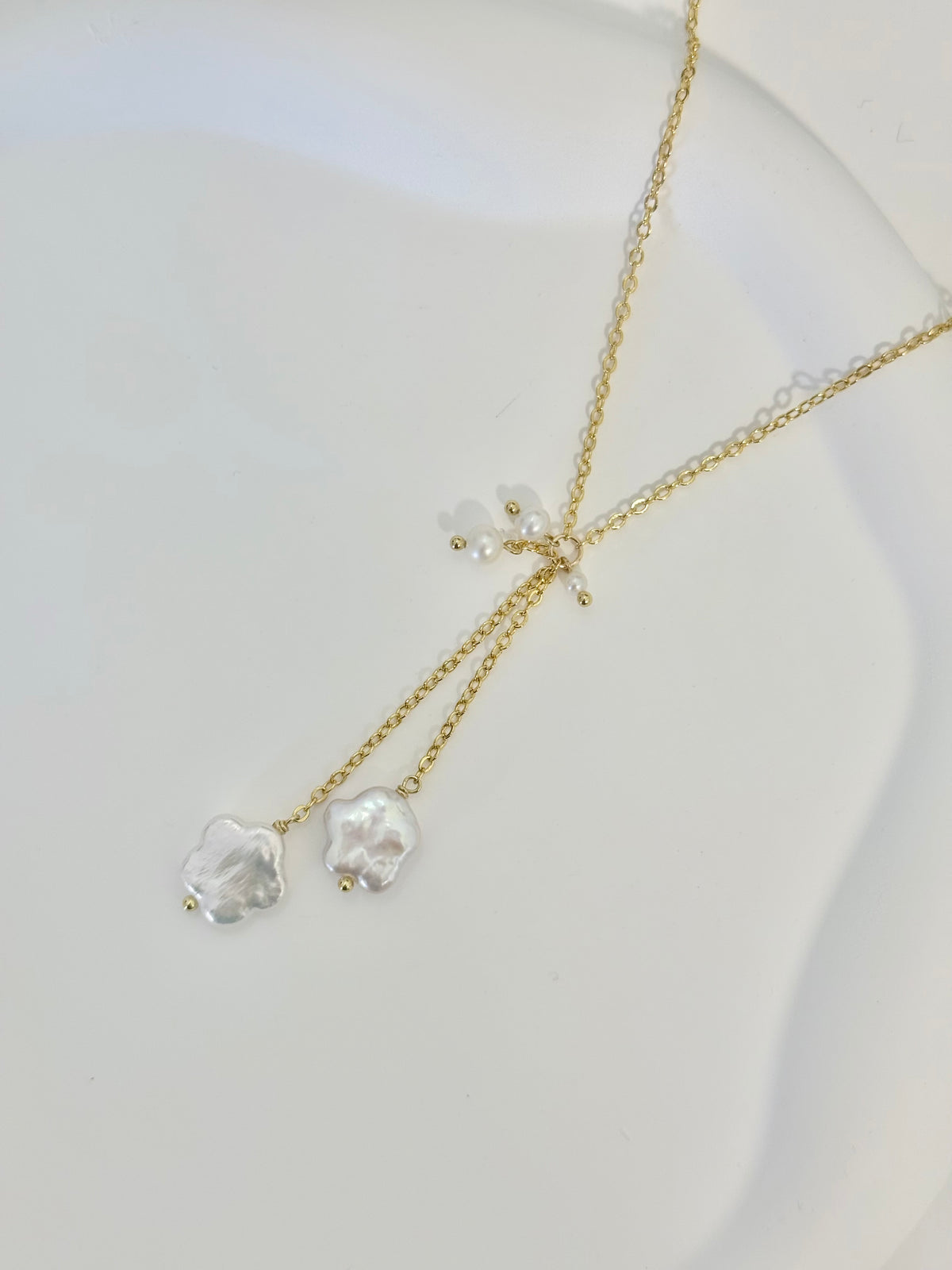 Twin Charm Necklace