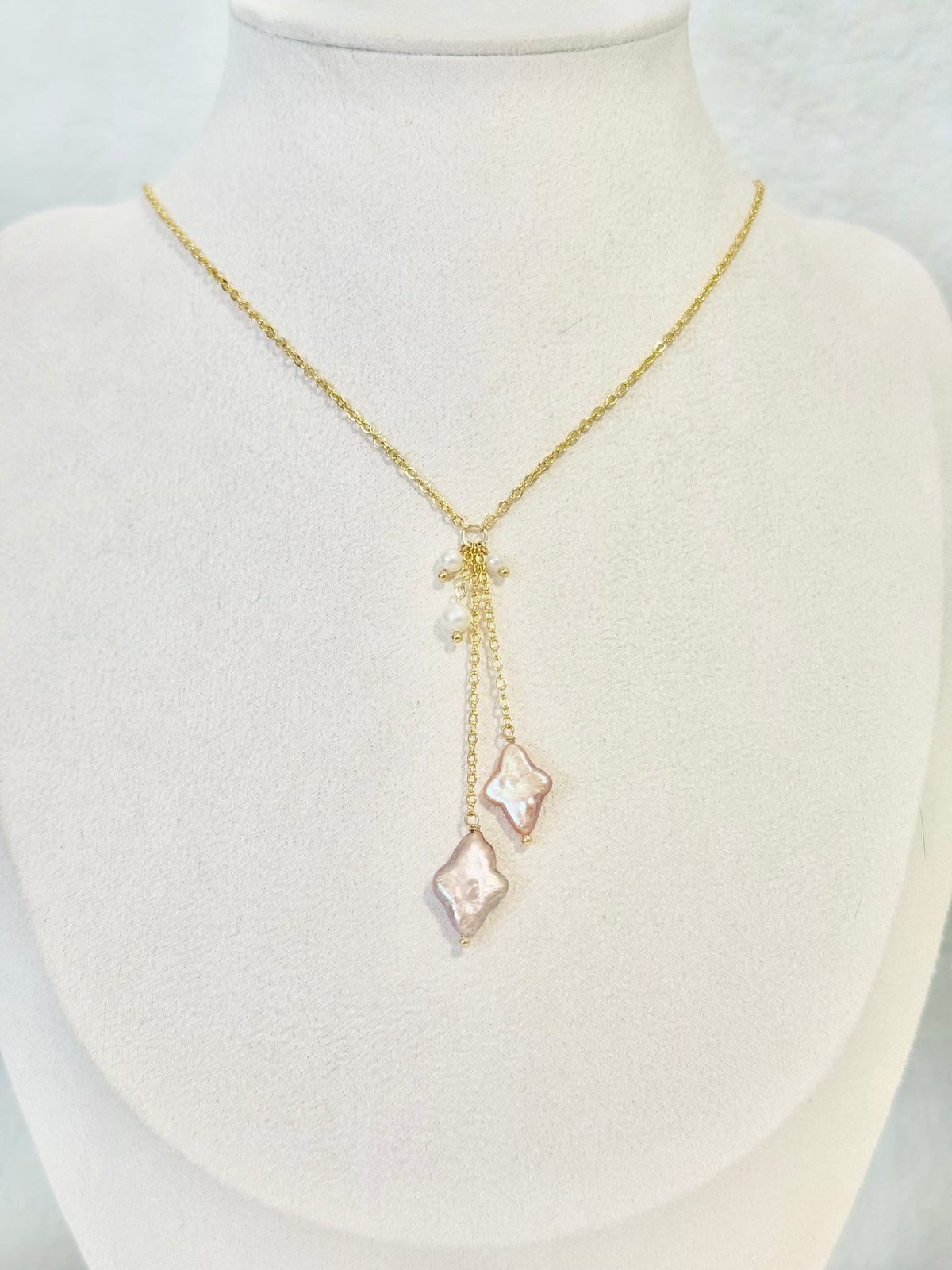 Twin Charm Necklace