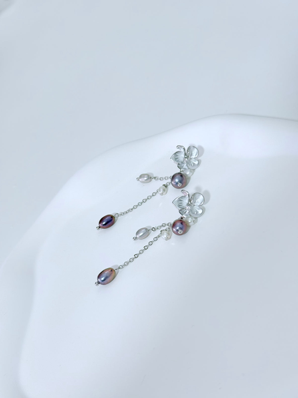 Elodie Pearl Drop Earrings