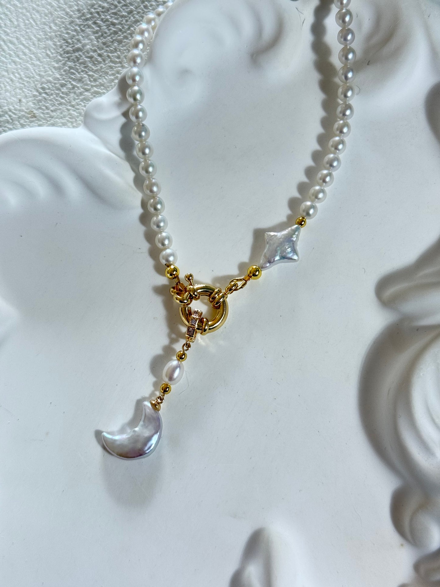 Star & Moon Whisper Necklace