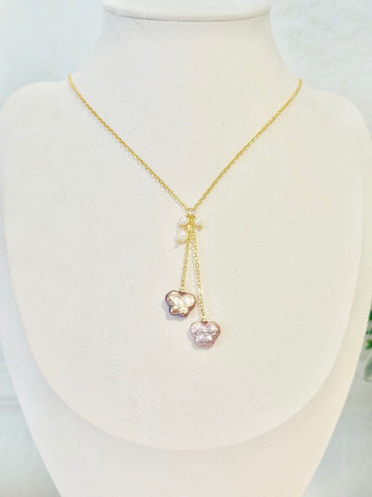 Twin Charm Necklace