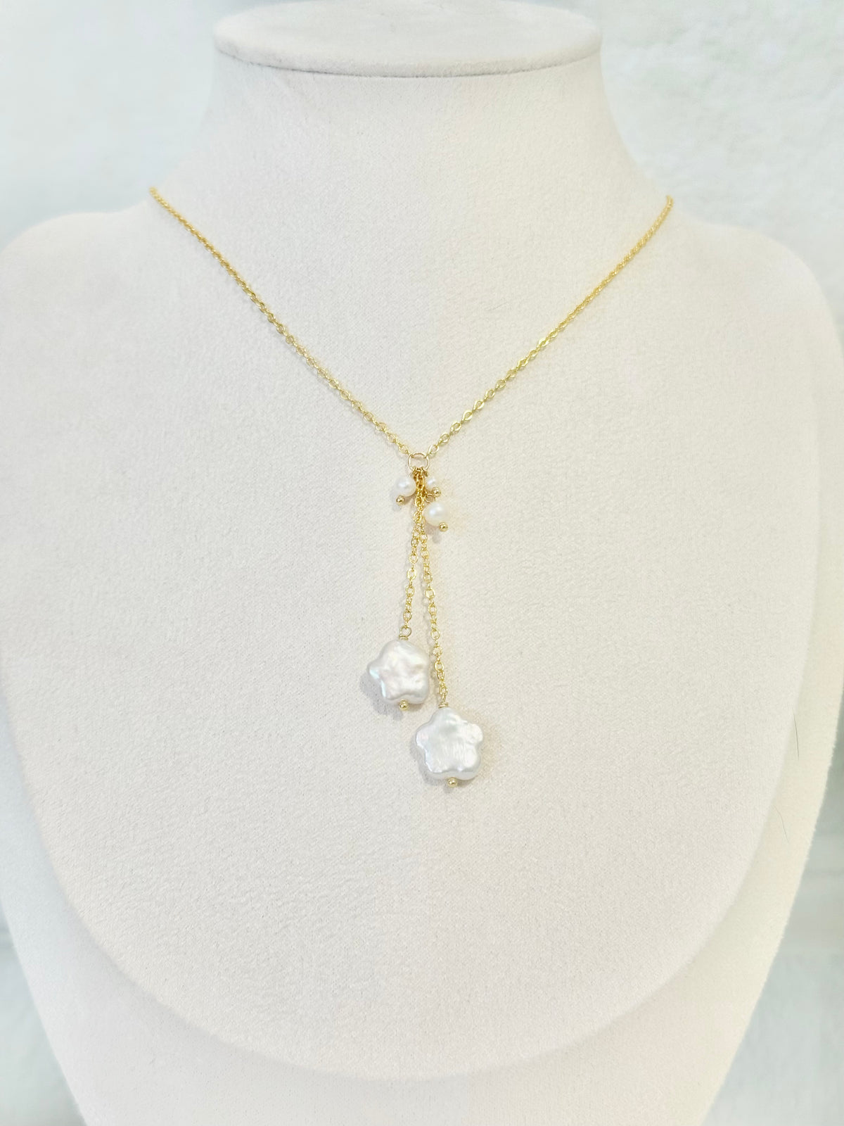 Twin Charm Necklace