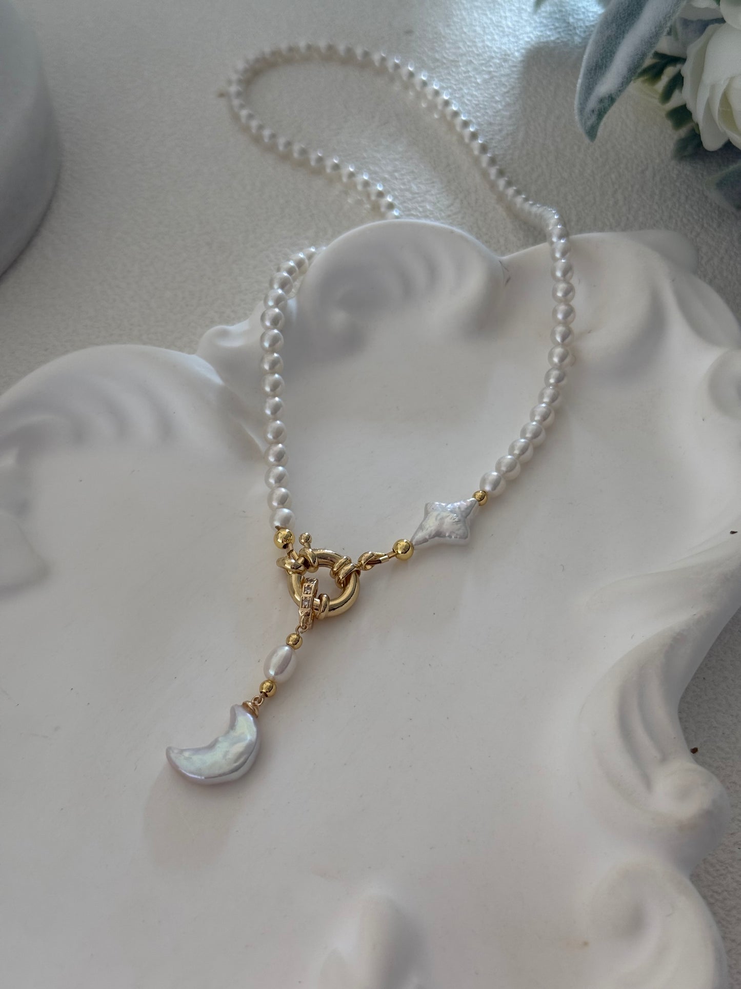 Star & Moon Whisper Necklace
