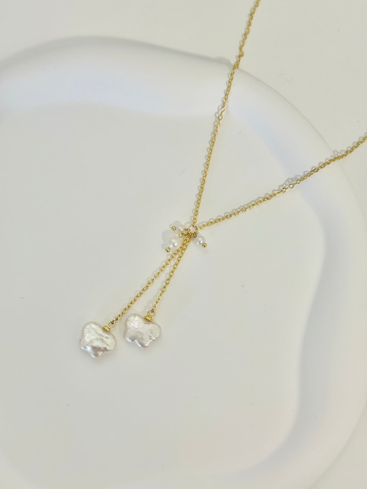 Twin Charm Necklace