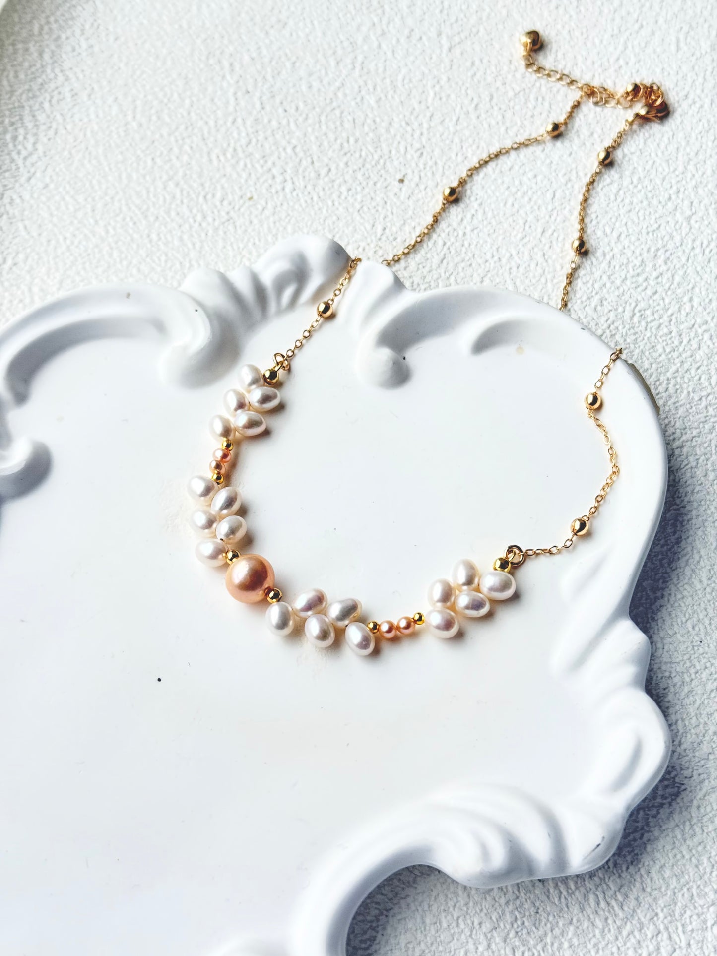 Heart of Pearls Necklace