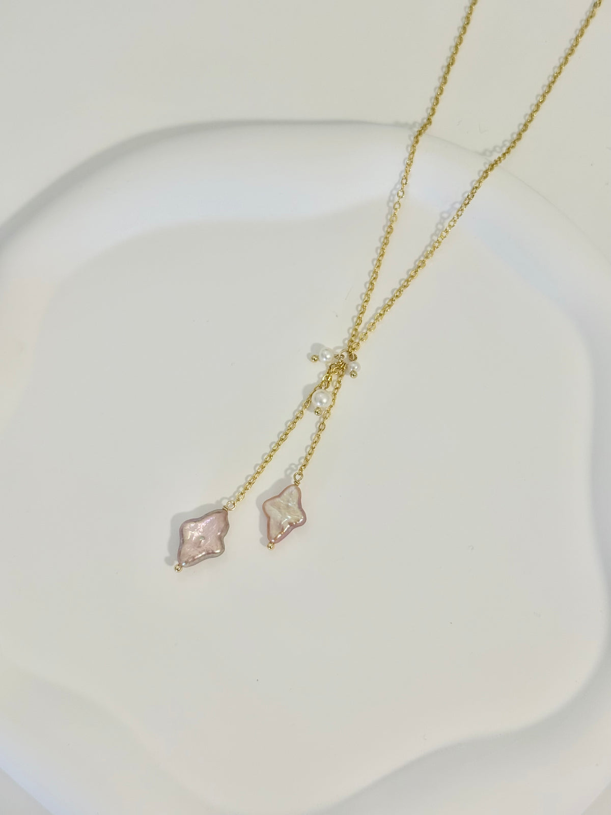 Twin Charm Necklace