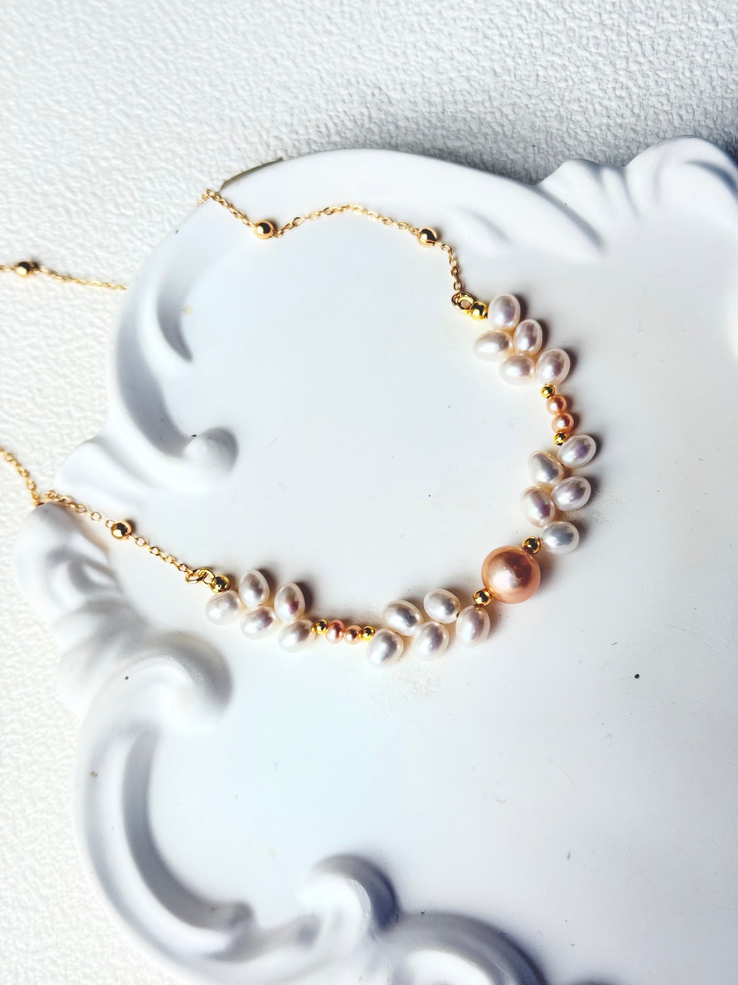 Heart of Pearls Necklace