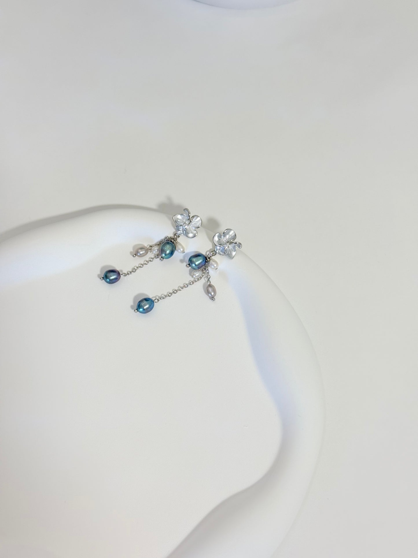Elodie Pearl Drop Earrings