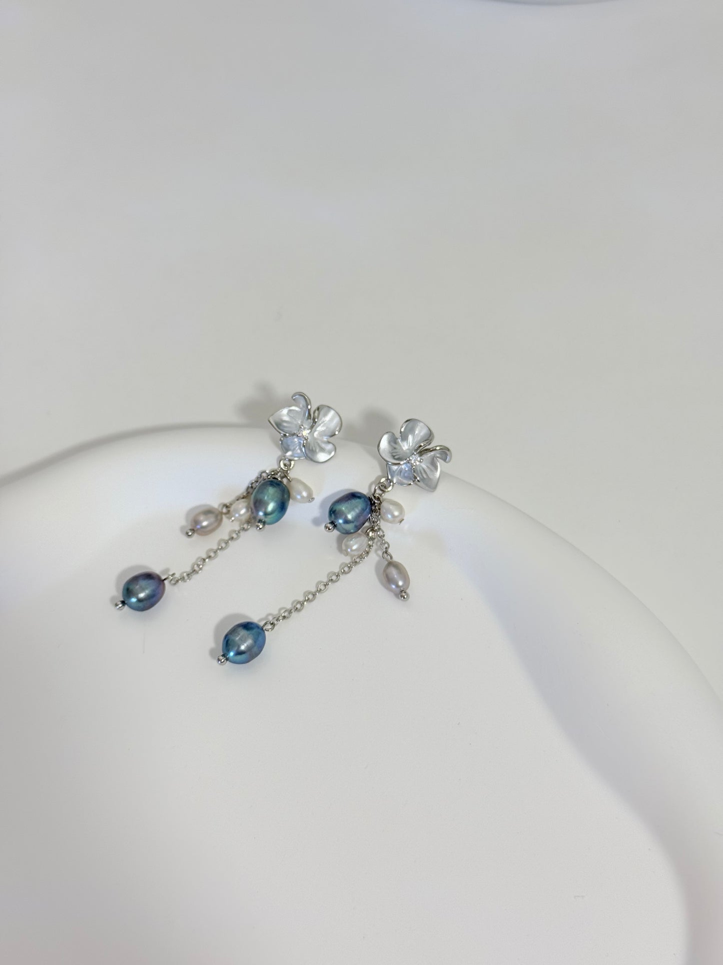 Elodie Pearl Drop Earrings