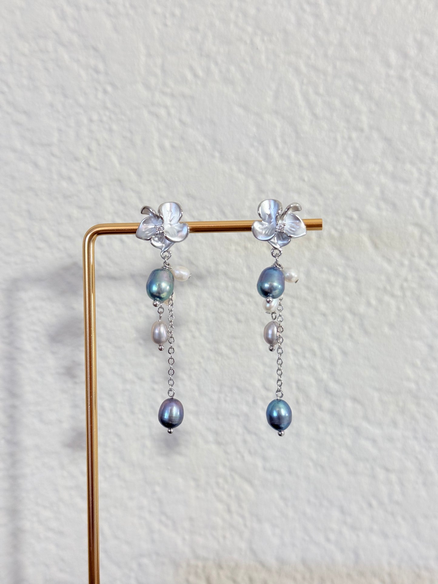 Elodie Pearl Drop Earrings