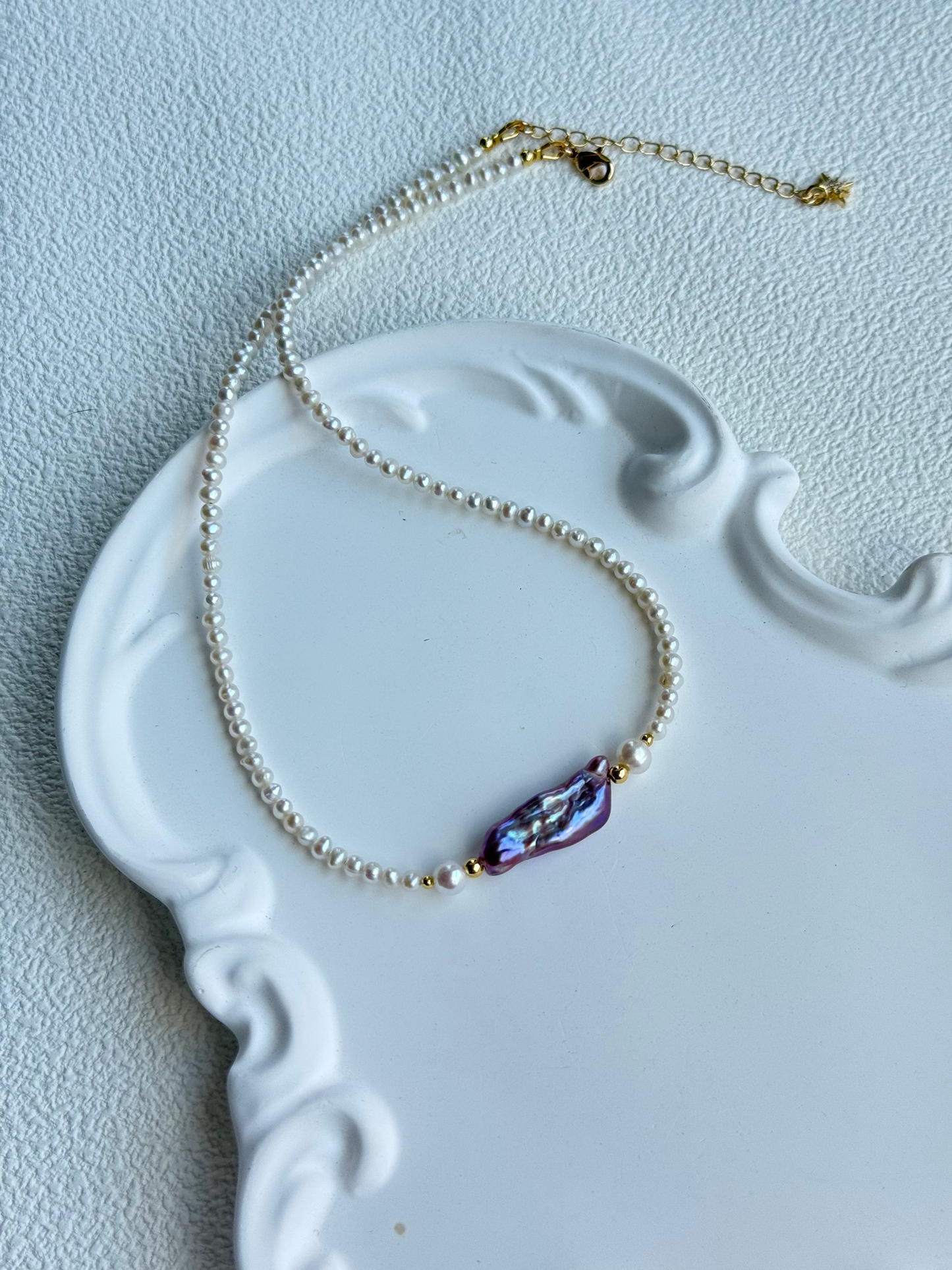 Violet Whisper Choker